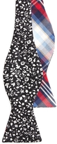 Thumbnail for your product : Brooks Brothers Flower Print and BB#1 Stripe Plaid Reversible Bow Tie