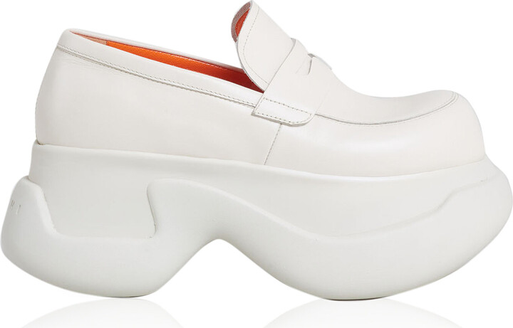 marni platform loafers