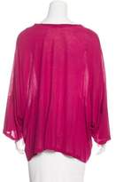 Thumbnail for your product : Stella McCartney Oversize V-Neck Top