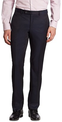 Saks Fifth Avenue Slim-Fit Basic Ford Wool Pants