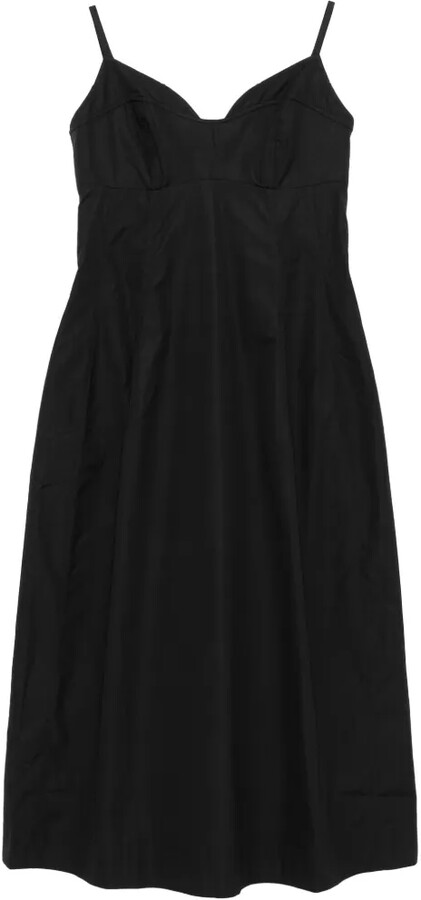 CO COLLECTION Bustier-Cut Midi Dress