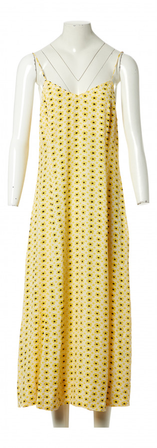 Ganni Yellow Dresses | Shop the world's largest collection of fashion |  ShopStyle UK