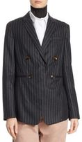 Thumbnail for your product : Brunello Cucinelli Wool Striped Jacket