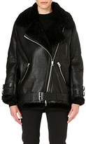 Thumbnail for your product : Acne Oversized leather jacket