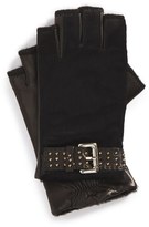 Thumbnail for your product : MICHAEL Michael Kors Fingerless Calf Hair Gloves