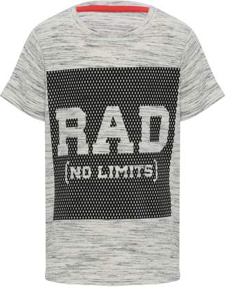 M&Co Rad slogan print t-shirt