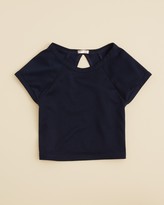 Thumbnail for your product : Sally Miller Girls' Ponte Crop Top - Sizes S-xl