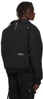 Thumbnail for your product : C2H4 Black Filtered Reality Intervein Bomber Jacket