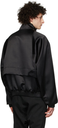 we11done Black Polyester Jacket