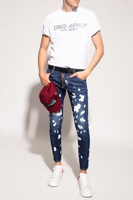 DSQUARED2 'Sexy Twist' Jeans Men's Navy Blue - ShopStyle