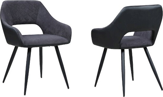 Chintaly Imports ChintalyImportsContemporaryOpen-BackSideChair