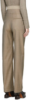 Thumbnail for your product : MATÉRIEL Beige Straight Trousers