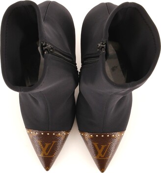 Louis Vuitton Women's Star Trail Ankle Boots Monogram Canvas with Patent -  ShopStyle