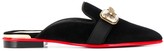Thumbnail for your product : Alexander McQueen Butterfly-Detailed Slippers