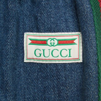 Gucci Baby organic denim trousers