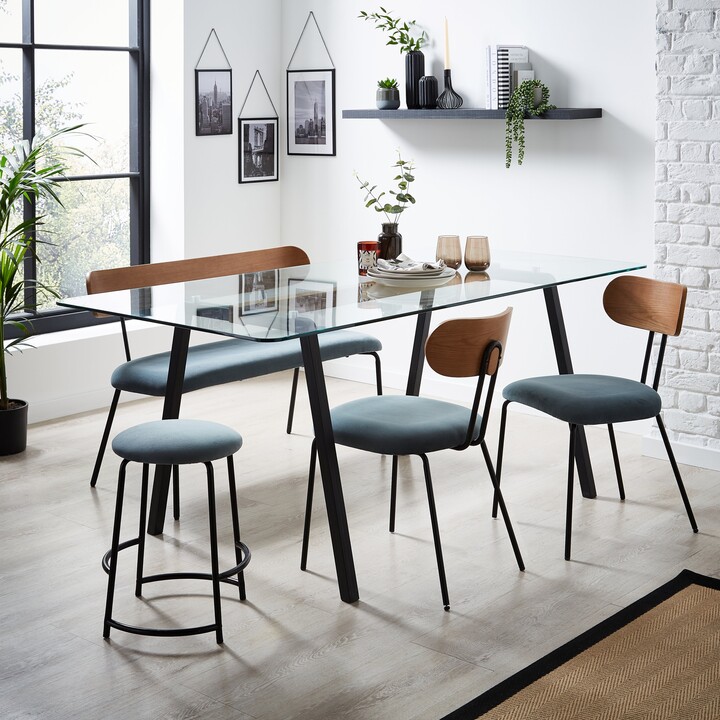 Dunelm Stannis 8 Seater Rectangular Dining Table Oak ShopStyle