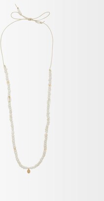 MUSA BY BOBBIE Diamond & 14kt Gold-charm Beaded Necklace