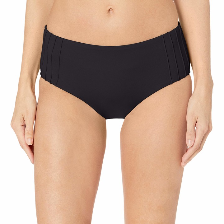 Seafolly Women's Standard Pintucked Wide Side Retro Bikini Bottom Swimsuit  - ShopStyle