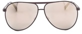 Thumbnail for your product : Marc Jacobs Mirrored Aviator Sunglasses