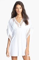 Thumbnail for your product : Becca 'It Girl' Crochet Trim Cover-Up Tunic