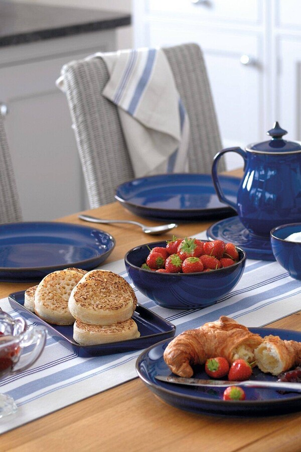 Denby Imperial Blue Set of Pasta Bowls One Size ShopStyle