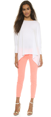 Alice + Olivia AIR by Boatneck Rectangle Tee