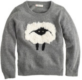 Thumbnail for your product : J.Crew Girls' fuzzy sheep sweater