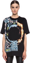 Thumbnail for your product : Givenchy Orgy vs. Flame Cotton Tee in Black