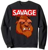 Thumbnail for your product : Disney Beauty & the Beast Savage Face Graphic Sweatshirt