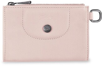 longchamp pink wallet