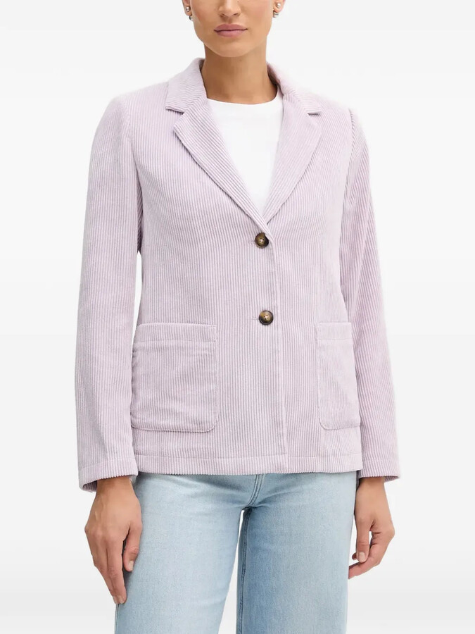 Benetton Corduroy Buttoned Top