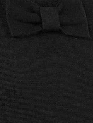 Moschino Boutique bow tie mini dress