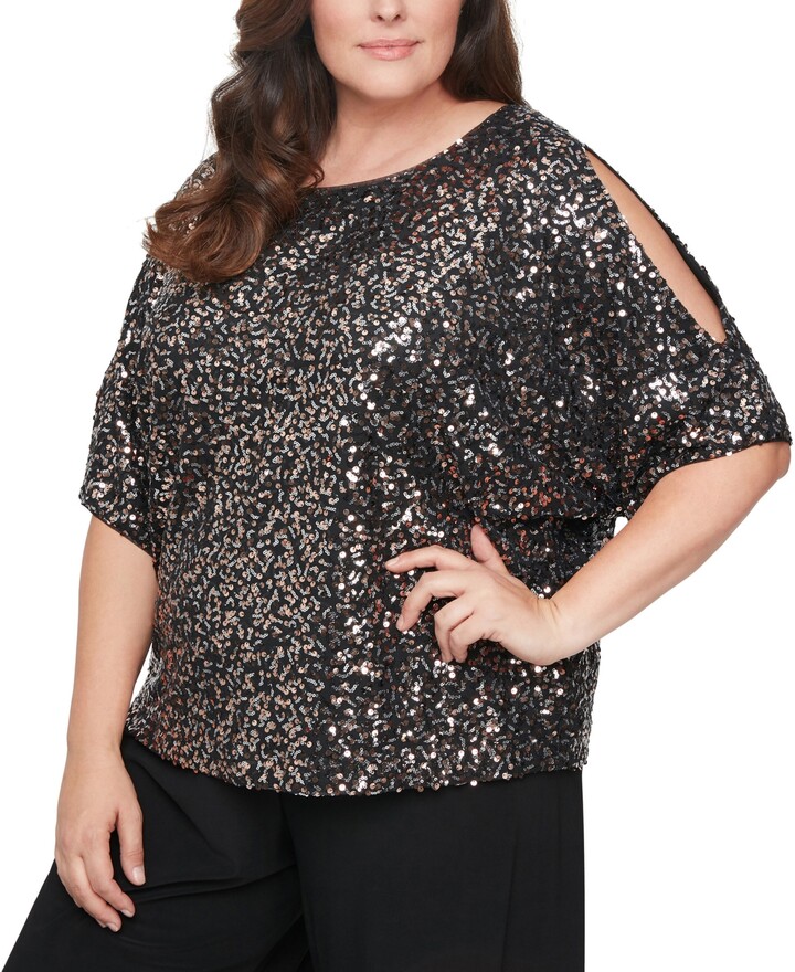 Plus Size Evening Tops | Shop the world's largest collection of fashion ShopStyle
