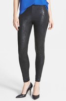 Thumbnail for your product : Vince Camuto Distressed Foil Ponte Leggings