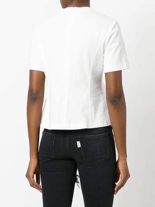 Alexander Wang T By short-sleeved flared top