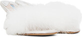 Thumbnail for your product : Sophia Webster Off-White Delicia Marabou Heeled Sandals