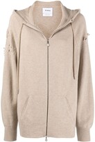 Thumbnail for your product : Barrie Zip-Up Cashmere Hoodie