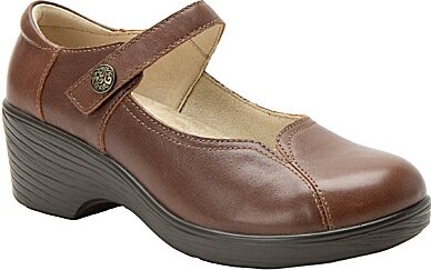 Alegria Saylar Leather Mary Jane Pumps