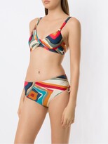 Thumbnail for your product : Lygia & Nanny Marcela printed bikini set