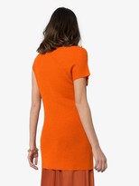 Thumbnail for your product : Rosetta Getty Asymmetric Sleeve Knit Top