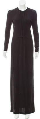 Calvin Klein Collection Long Sleeve Evening Dress