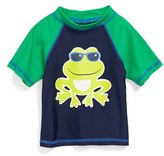 Thumbnail for your product : Little Me 'Frog' Rashguard (Baby Boys)