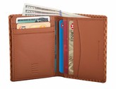 Thumbnail for your product : Maison De Noah Nappa Leather Slim RFID Blocking Multi Slot Card Wallet/Passcase for Men - Mat Tan Embossed