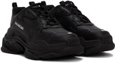 Thumbnail for your product : Balenciaga Black Triple S Low-Top Sneakers