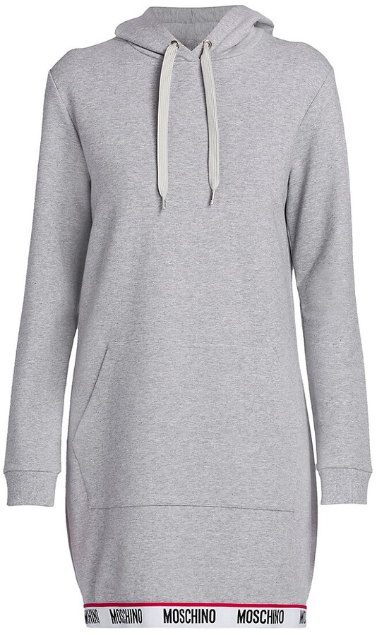 love moschino hoodie dress