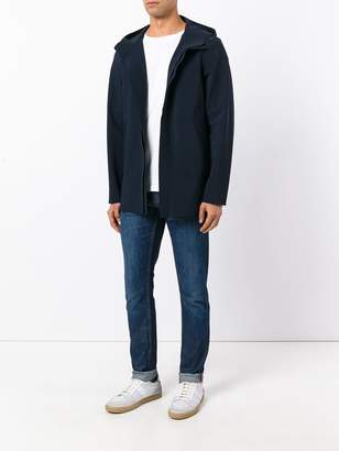 Herno hooded fitted jacket