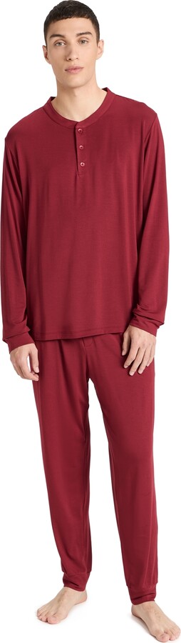 Eberjey Henry Long PJ Set