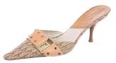Thumbnail for your product : Christian Dior Diorissimo Pointed-Toe Mules