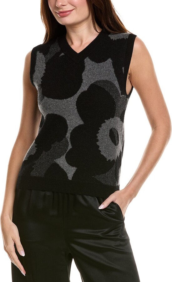 Marimekko Joukku Wool & Cashmere-Blend Sweater Vest