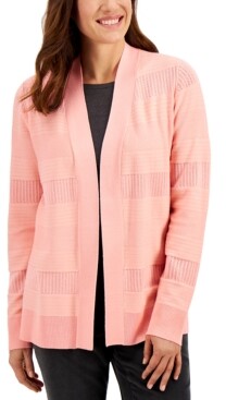 coral cardigan sweater